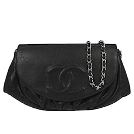 Portafoglio Half Moon Wallet on Chain Caviar Chanel