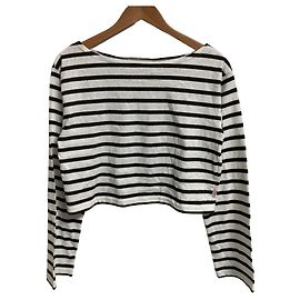 Autre Marque T-shirt de malha cropped Traditional Weatherwear