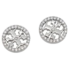 Orecchini a lobo Miller Pavé - Tory Burch