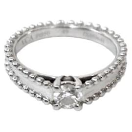 Platinum Diamond Estelle Solitaire Ring - Van Cleef & Arpels