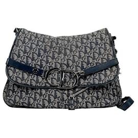 Borsa a tracolla con patta Oblique CD Logo - Dior