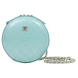 Chanel Tambourine Crossbody Bag Mint