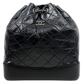 Chanel Gabrielle Rucksack Schwarz