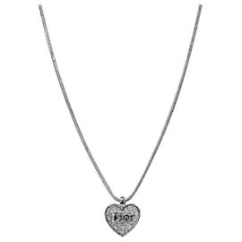 Collana Cuore in Zirconia Argentata - Dior