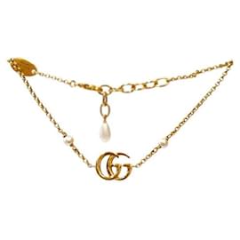 Bracciale Doppio in Oro e Perle - Gucci