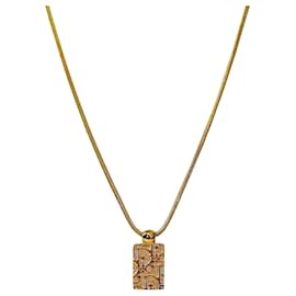 Collana Cubic Oblique Plate Gold - Dior