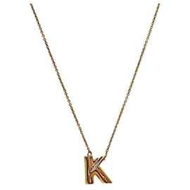 Collana con Iniziale in Oro - Louis Vuitton