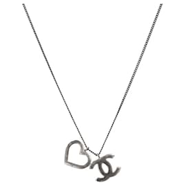 Collana Heart CC Silver - Chanel