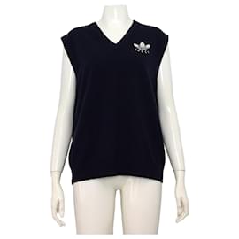 Unisex Strickweste mit besticktem Logo - Gucci
