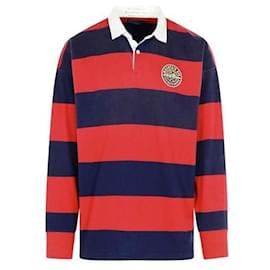 Ralph Lauren Vintage Fit Rugby-Shirt aus Jersey mit Streifen