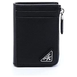 Saffiano Leather Card Holder - Prada