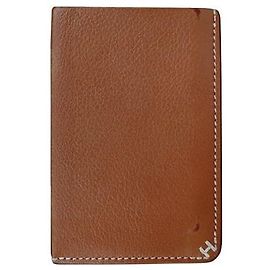 Hermès Celine Logo Twill Business Card Holder Apso Gold Visitenkartenetui