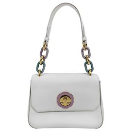 Salvatore Ferragamo Bolso de hombro y bandolera Lexi de piel Blanco