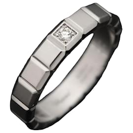 Anello Ice Cube in oro bianco e diamanti Misura - Chopard