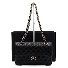 Chanel Borsa a tracolla Classic Small Flap CC in Caviar