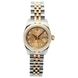 Rolex Datejust Computer Dial Original Diamond Women's Combo Watch Year Guarantee