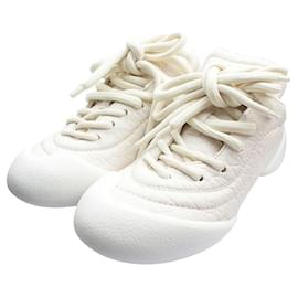 Sneakers con tacco chunky Ivory - Alexander Mcqueen