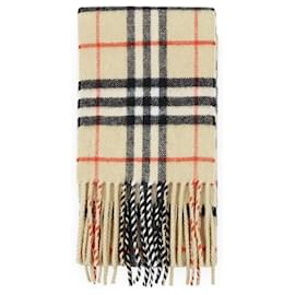 Burberry Sciarpa Slim in Cashmere a Quadri