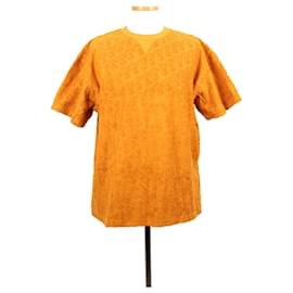 T-shirt a maniche corte Oblique Terry Orange XL - Dior