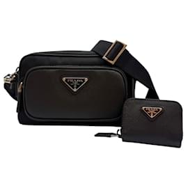 Borsa a tracolla Re-Nylon Saffiano Black - Prada