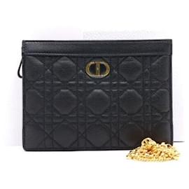 Borsa a tracolla e crossbody Caro Cannage con pochette zip e catena - Dior