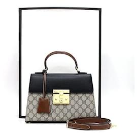 Supreme Padlock Top Handle Tote Bag und Schultertasche - Gucci