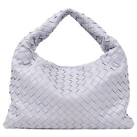 Bottega Veneta Picca borsa a tracolla Hop in pelle viola