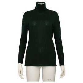 Burberry Camiseta de punto de cuello alto unisex en mezcla de cachemira