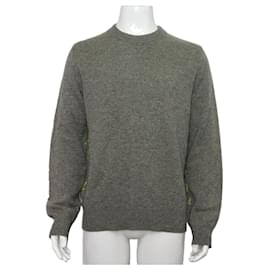 Louis Vuitton Grauer Half and Half Monogram Strickpullover für Herren