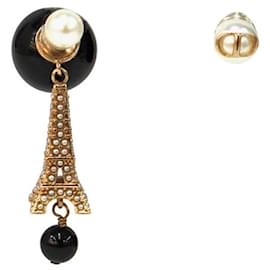 Dior Pendientes Torre Eiffel Tribal