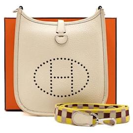 Borsa a tracolla e borsa crossbody Evelyne TPM Clémence Silver - Hermès