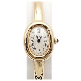 Cartier Orologio da donna Mini Benuat Bangle in oro giallo