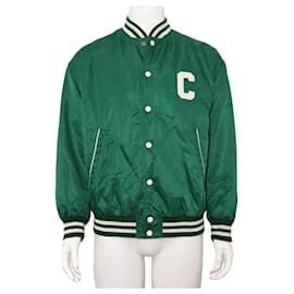 Nylon Teddy Unisex Varsity Bomberjacke - Céline