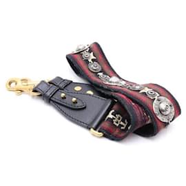 Correa de hombro de lona bordada con anillo - Dior