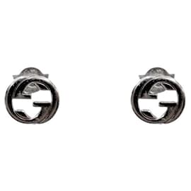 Orecchini intrecciati in argento - Gucci