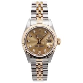 Rolex Datejust Damenuhr mit Diamanten