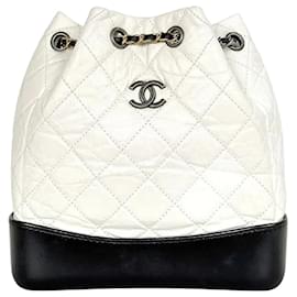 Gabrielle Kleiner Rucksack White Series - Chanel
