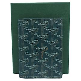 Tarjetero Saint-Marc Goyard Canvas Verde