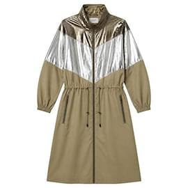 Chaqueta cortavientos larga bicolor - Isabel Marant