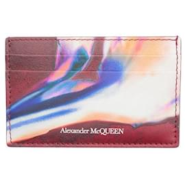 Alexander Mcqueen Tarjetero multicolor