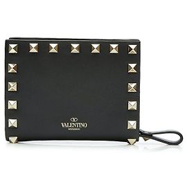 Valentino Rockstud Portfolio Portemonnaie aus Leder