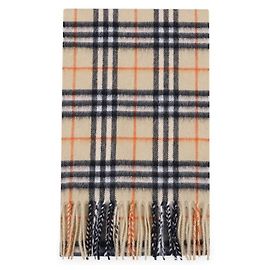 Burberry Sciarpa in cashmere a quadri vintage per bambini