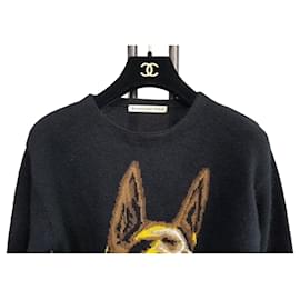 Balenciaga DOG Strickkleid Schwarz