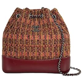 Chanel Zainetto Gabrielle Multi Burgundy