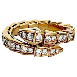 Serpenti Viper Pavé Ring - Bulgari