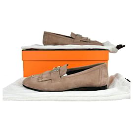 Mocassini in camoscio - Hermès