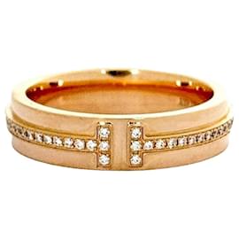 Narrow Diamond Ring US Size Rose Gold - Tiffany & Co