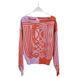 Jersey de seda de manga larga Grand GRAND TRALALA - Hermès