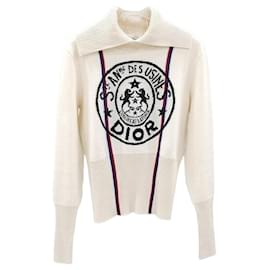 Alps Kaschmirstrickpullover mit Stehkragen - Dior