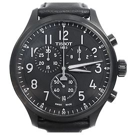 Tissot Chrono XL Vintage Herrenuhr Schwarz Stahl Quartz